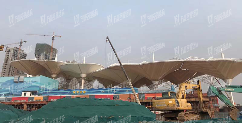 萬豪空間結構重大項目現場學習觀摩會