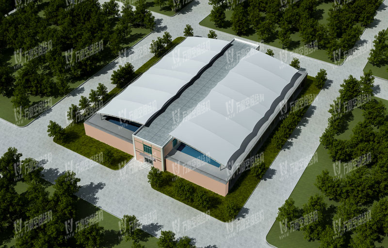 慈溪自來水廠污水池膜結構