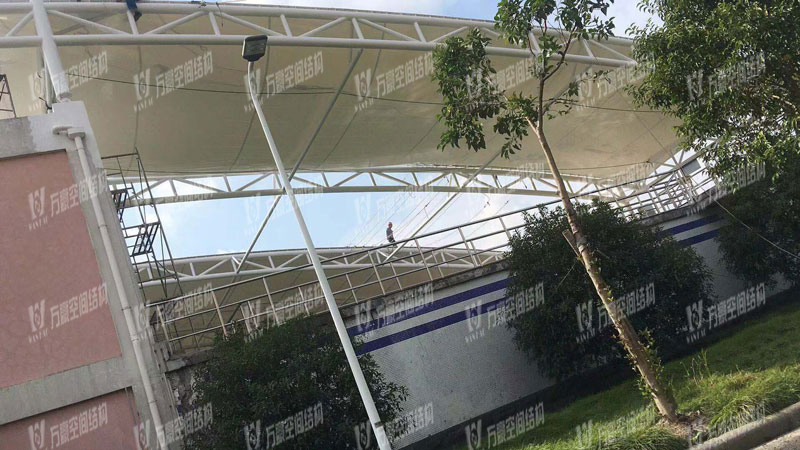 慈溪自來水廠污水池膜結構