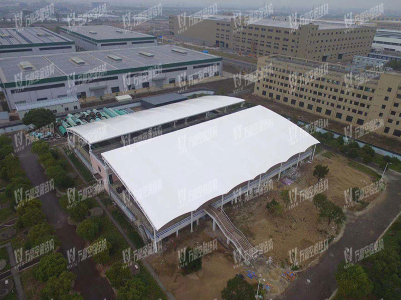 慈溪自來水廠污水池膜結構