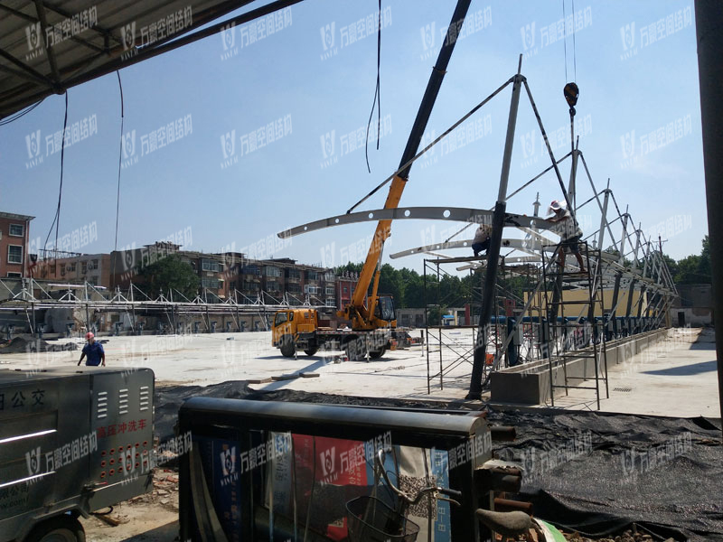 河南安陽充電站膜結構 河南安陽充電站膜結構