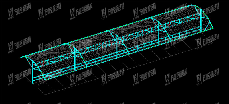 萬豪2019第15標-寧波市望春監獄非機動車膜結構停車棚及辦公區大門道閘工程